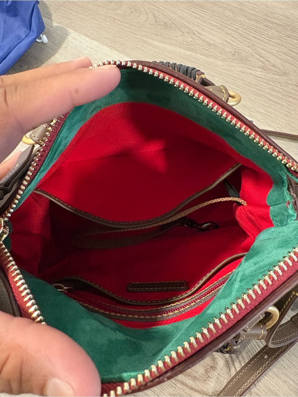 Dooney & Bourke micro satchel Florentine - Picture 9 of 11